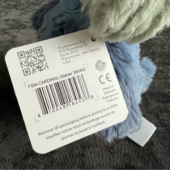 NWT Slumberkins Glacier Cardinal Mini - Picture 7 of 7